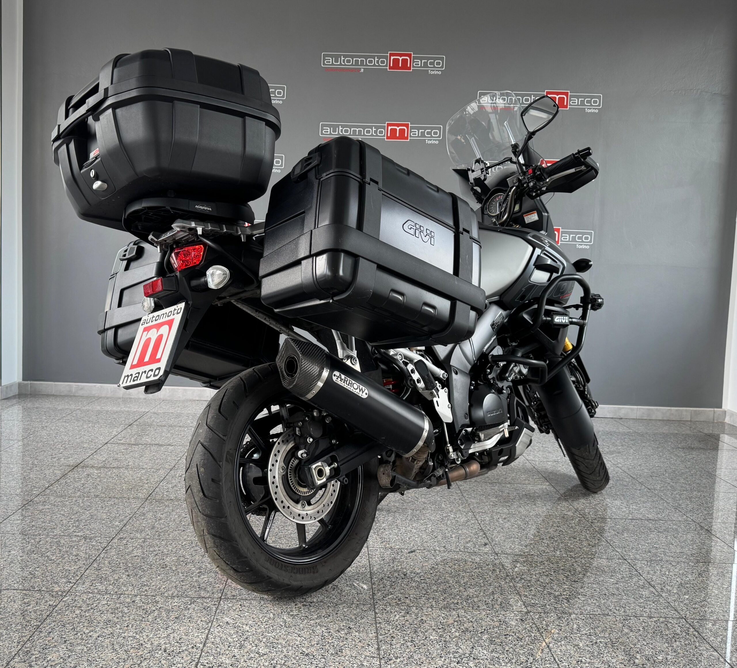 Suzuki V-Strom 1000 ABS *KIT BAULETTI – SCARICO ARROW*