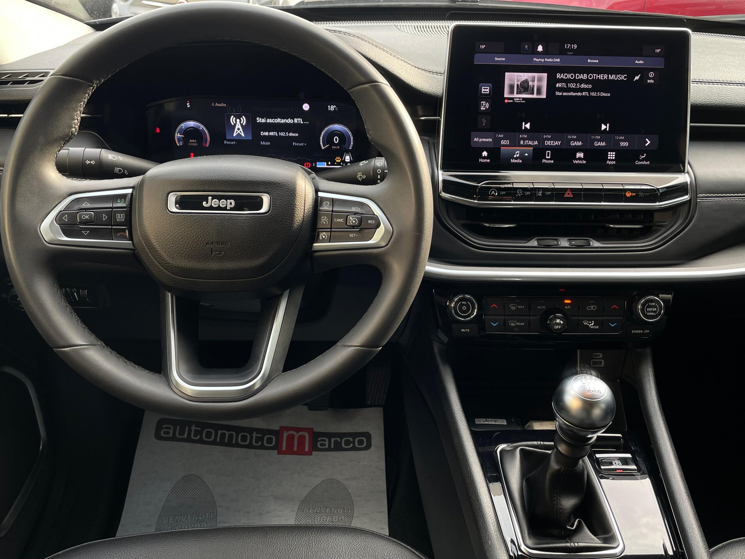 JEEP COMPASS 1.6 130cv LIMITED MANUALE *CERCHI DA 18*IVA ESPOSTA COMPRESA*