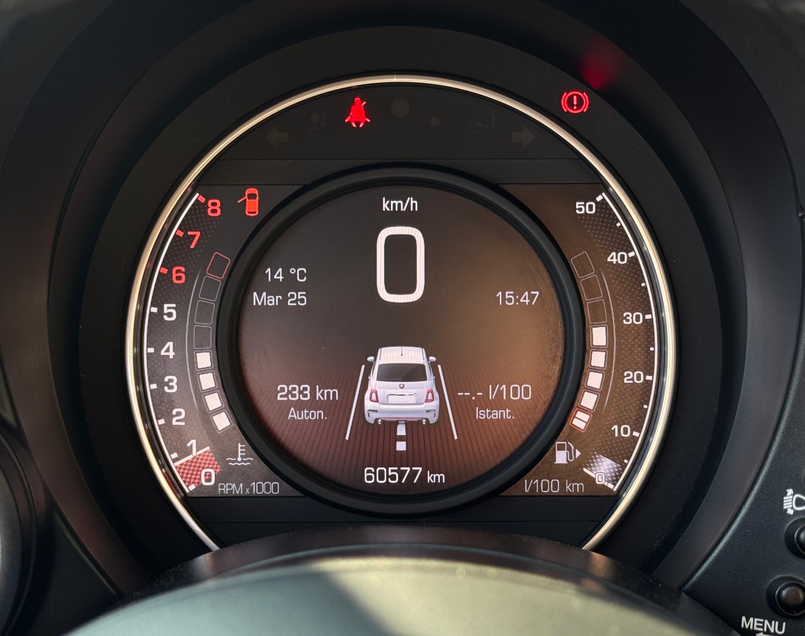 ABARTH 595 1.4 T-jet Monster Energy Yamaha 165cv *ANTIFURTO*