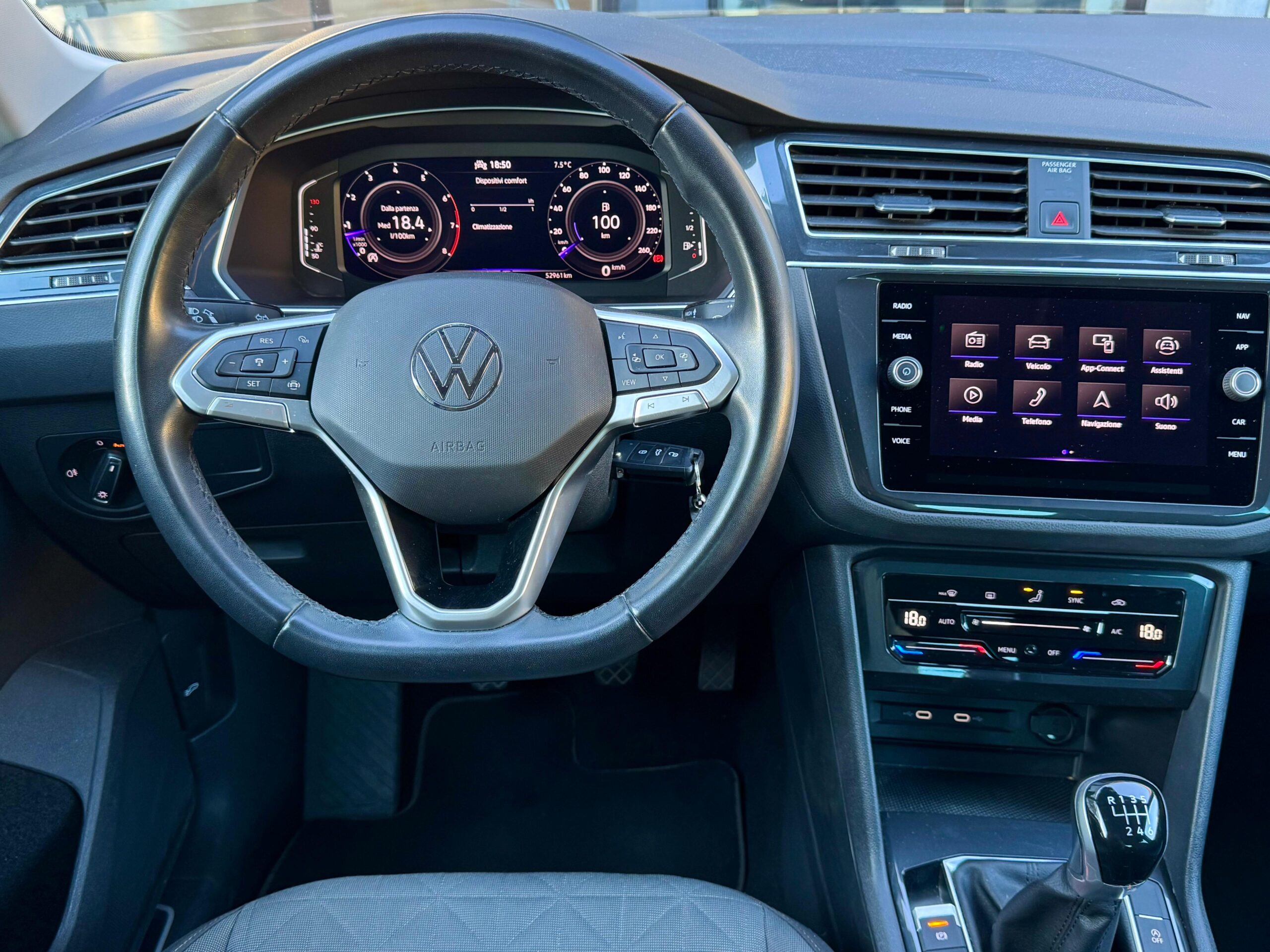 VOLKSWAGEN TIGUAN 1.5Tsi 130cv LIFE *SENSORI – CLIMA 3 ZONE – NAV*