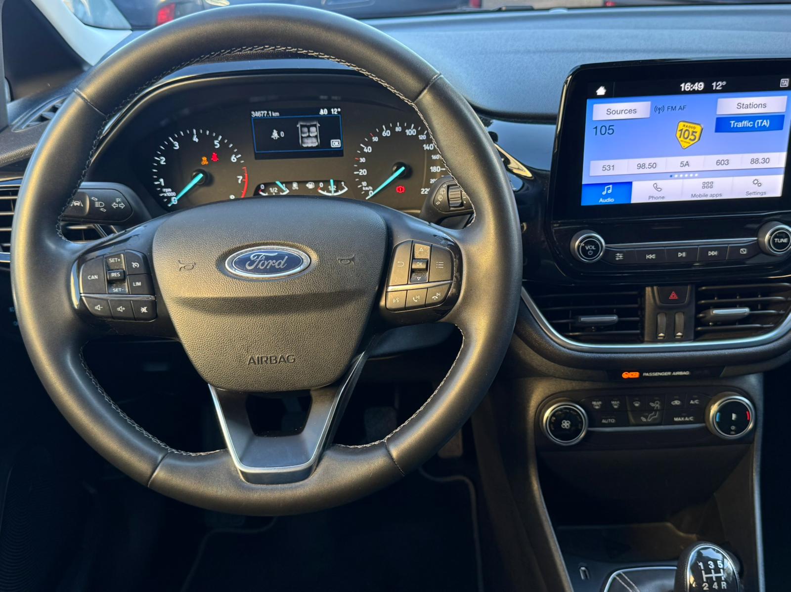 FORD FIESTA 1.1 75cv Titanium *GPL!!!* *GARANZIA CASA MADRE FINO AL 2028*