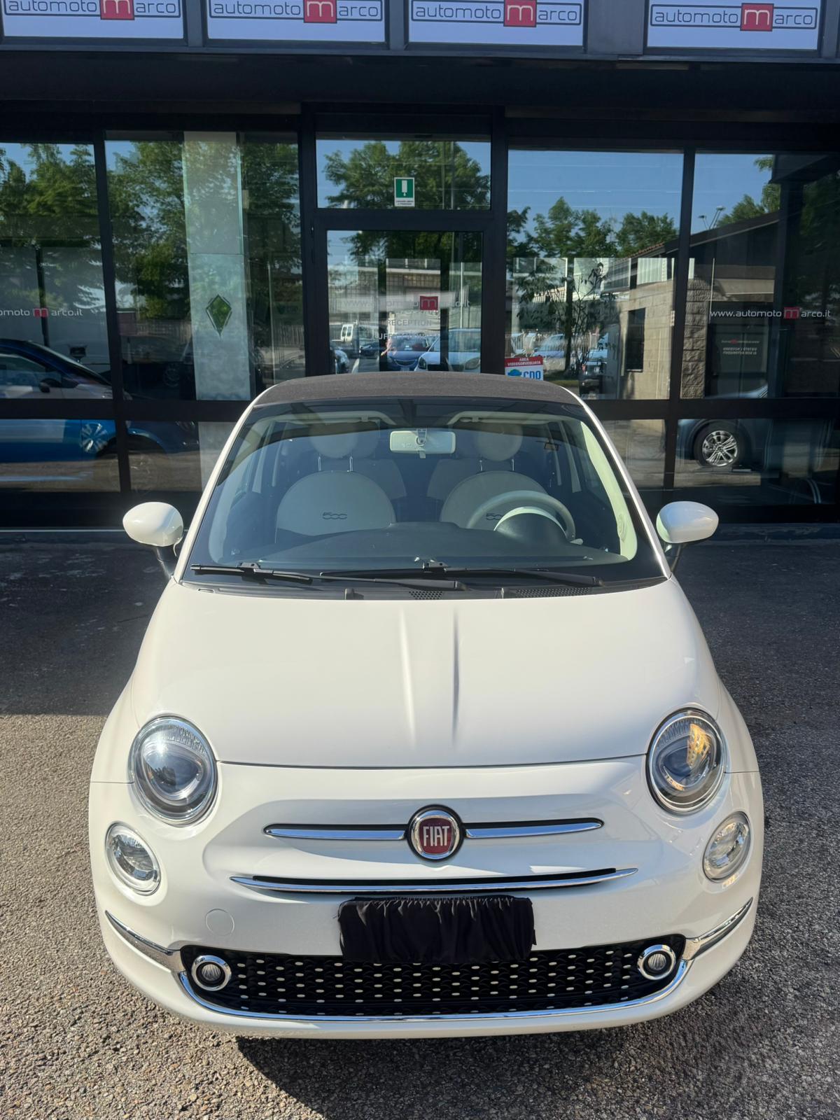 FIAT 500C 2019 1.2 69cv LOUNGE *CAMBIO AUTOMATICO*