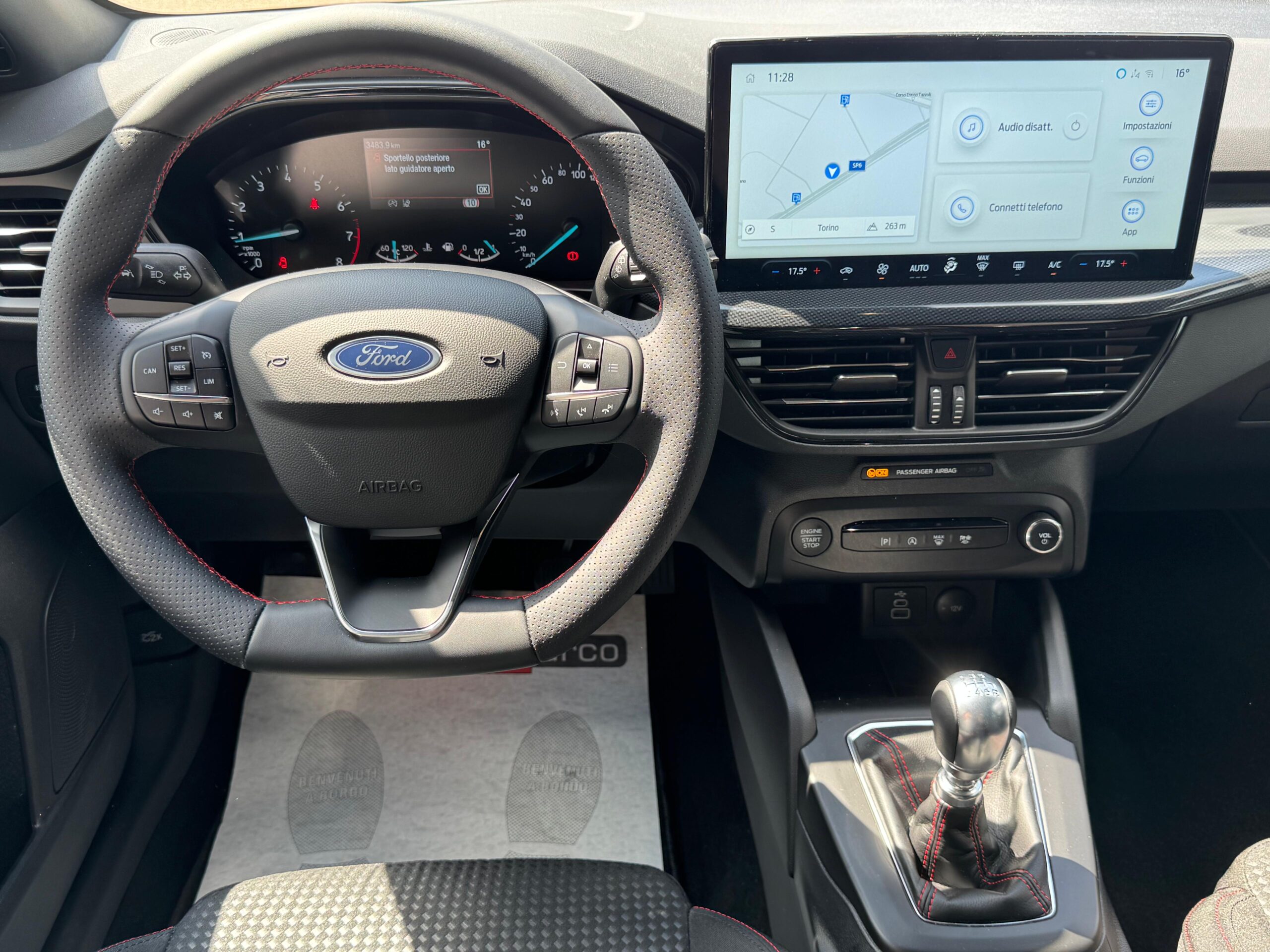 FORD FOCUS 125cv ecoboost *ST-LINE* – *SOLO 3200KM!!!*