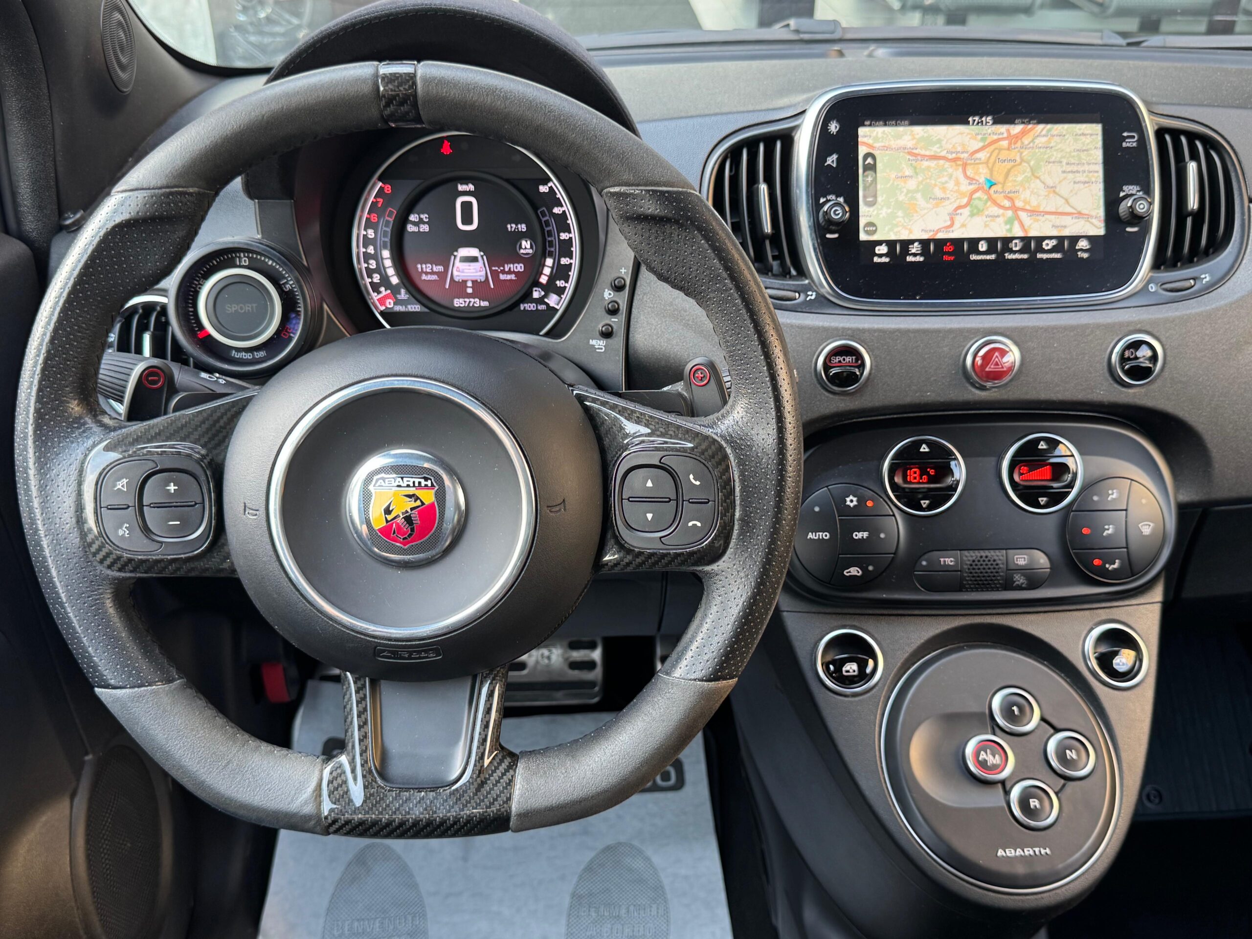 ABARTH 595 1.4 t-jet 180cv Competizione ESSEESSE MTA