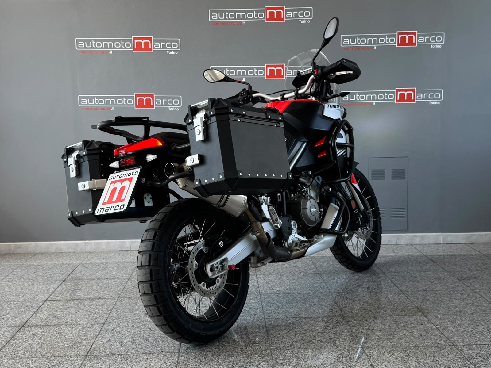 APRILIA TUAREG 660 *BAULETTI – SCARICO ARROW*