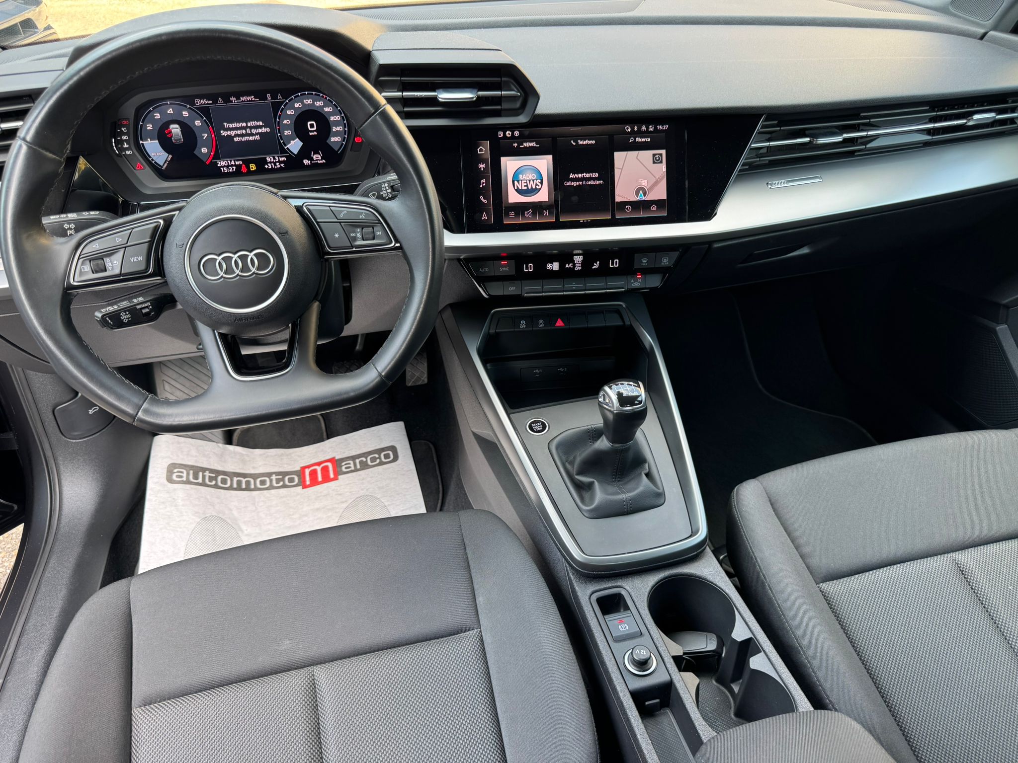 AUDI A3 SPB 30 TFSI Business – 02/2022 – 28500 Km