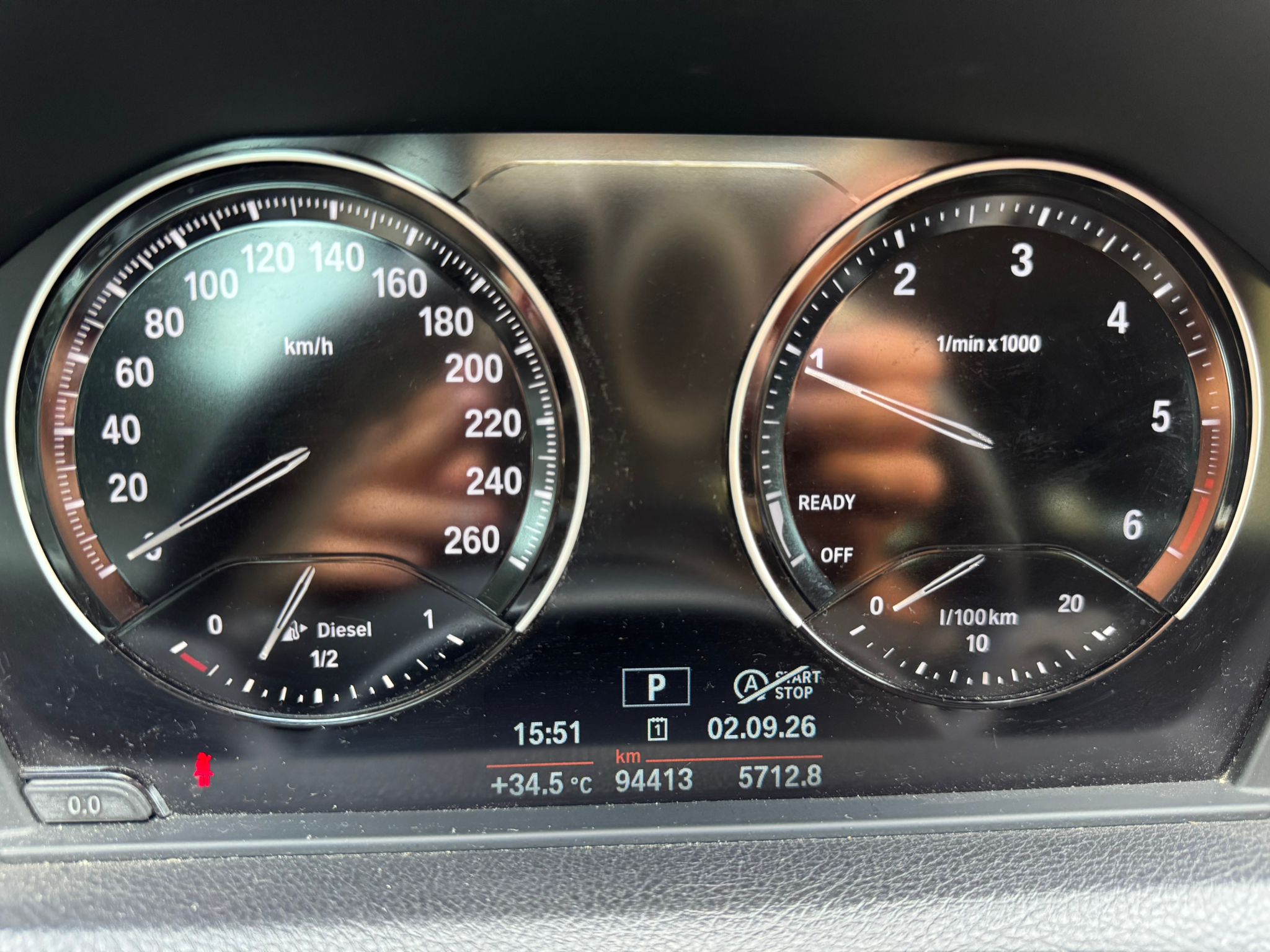 BMW 116 d 5p. Advantage – 10/2019 – 94420 Km