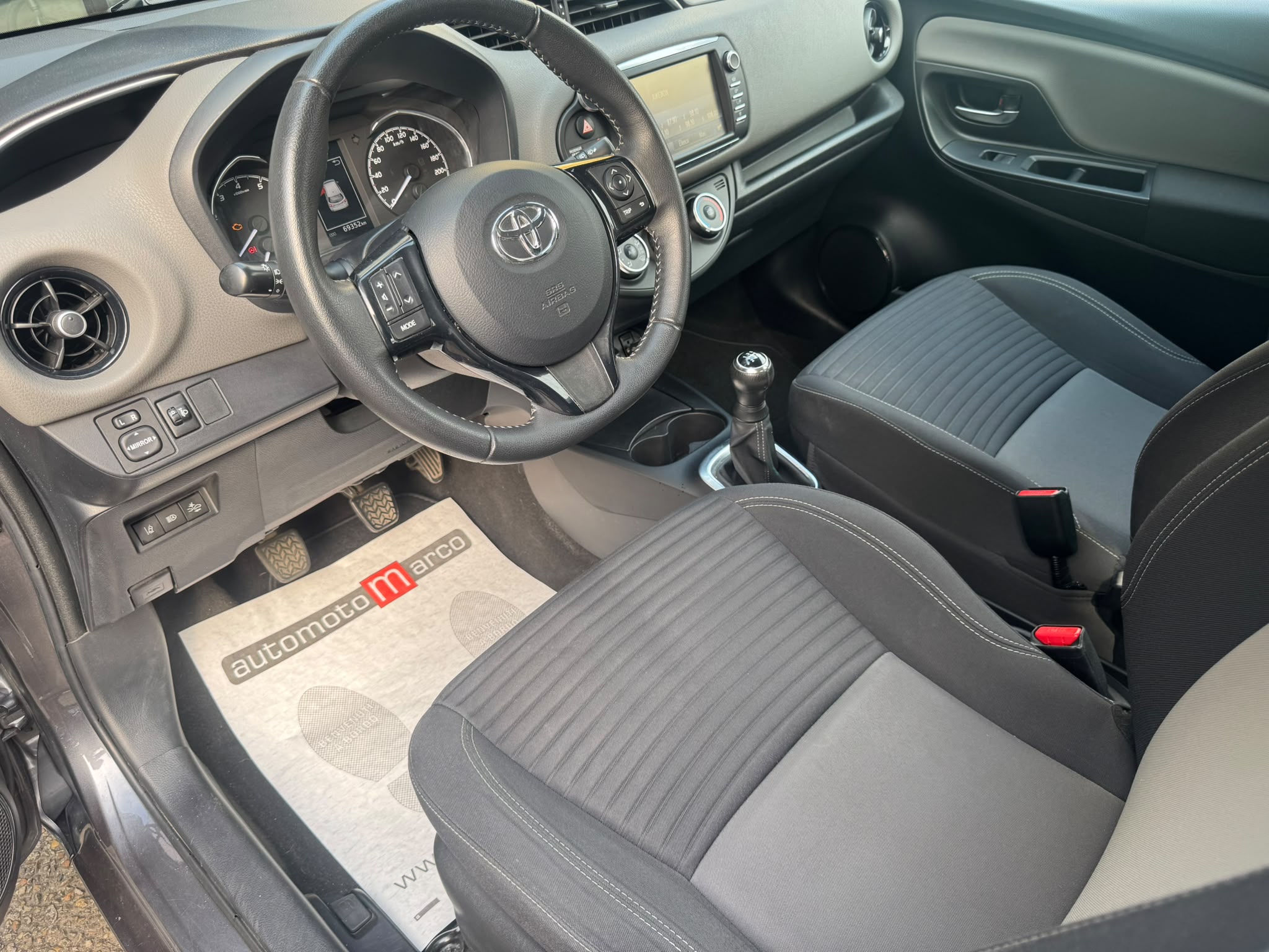 TOYOTA Yaris 1.0 72 CV 5 porte Active – 08/2019 – 69355 Km